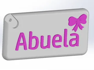 LLAVERO ABUELA 