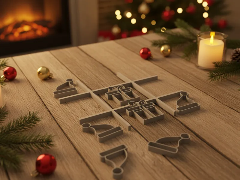 ChrisTacToe - A Festive Twist To An Original Game!