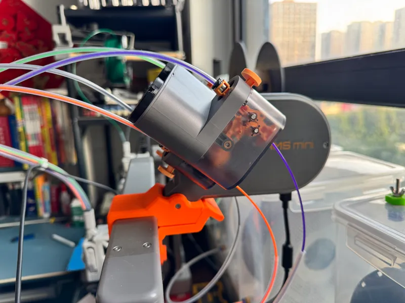AMS MINI 底座降低方案。