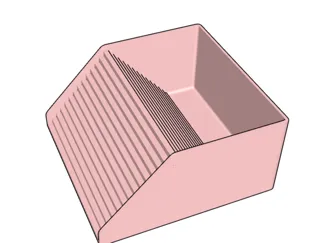 寄居蟹泡澡池  12x12x6