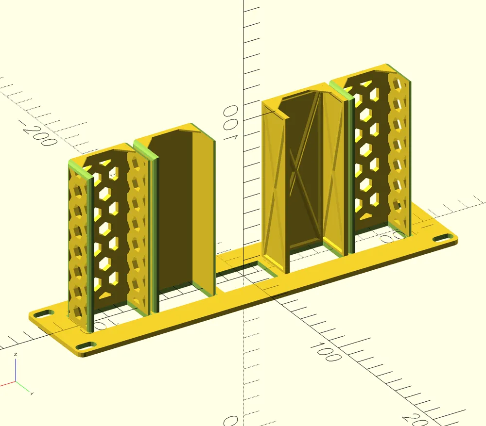 10 Inch Rack 3d Part V2.1.1 Parametric 10 inch rack shelf - Free 3D Print Model - MakerWorld