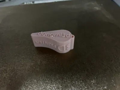 3D Printed Whistle