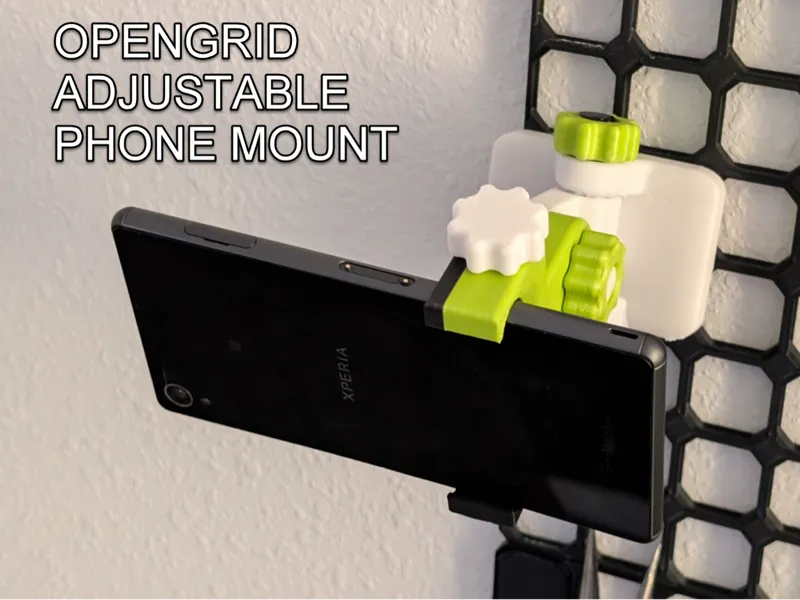 Opengrid - Adjustable phone mount