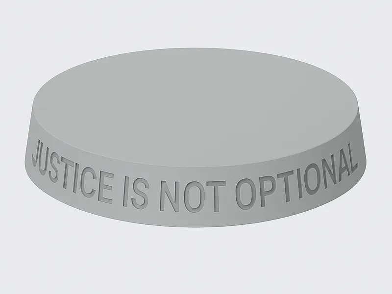 4" Circular Base with Words on the perimeter