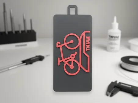 Thule bike carrier keychain