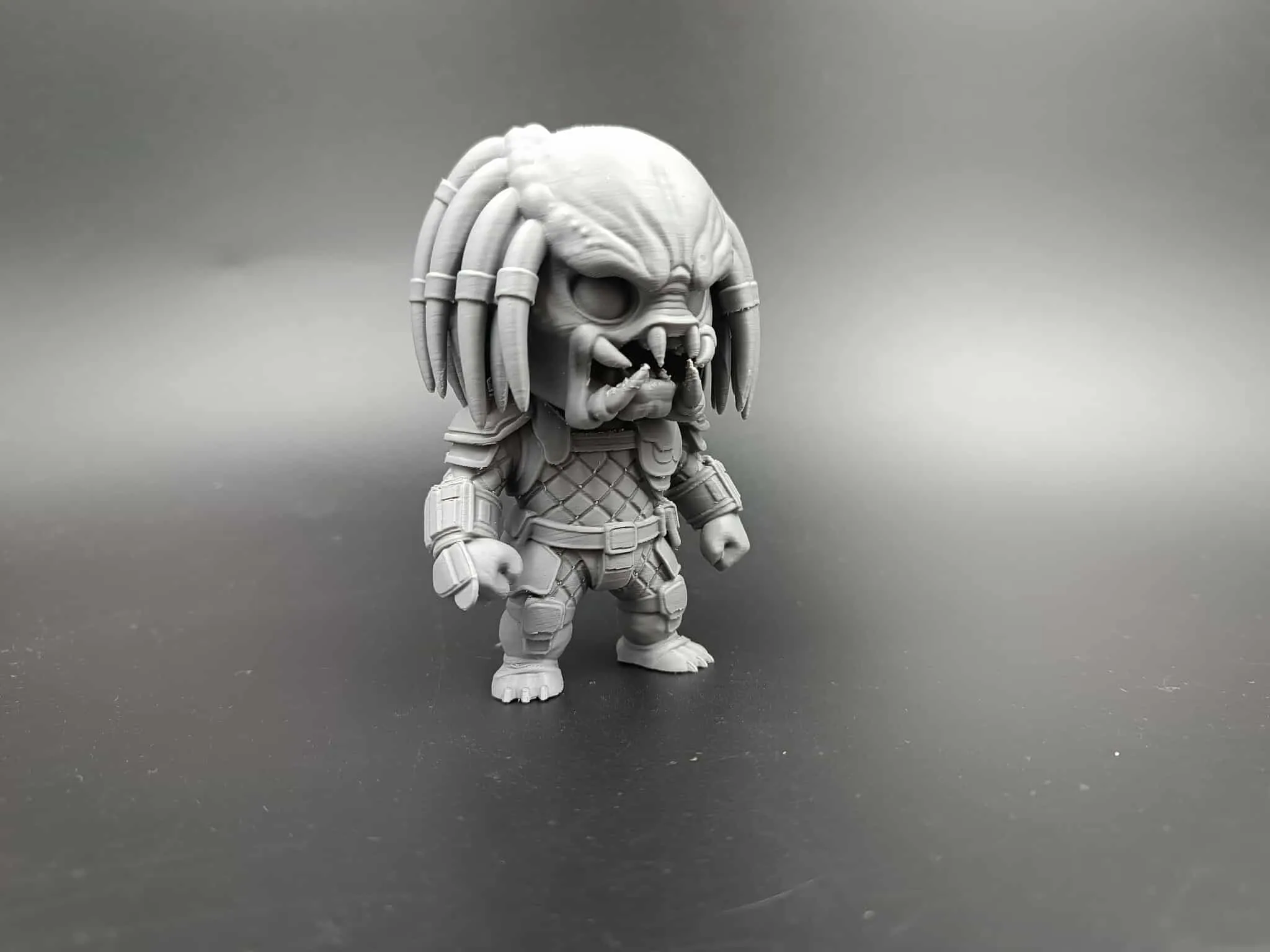 Chibi Predator with Bio-Mask by drakeforge3d MakerWorld: Download Free ...