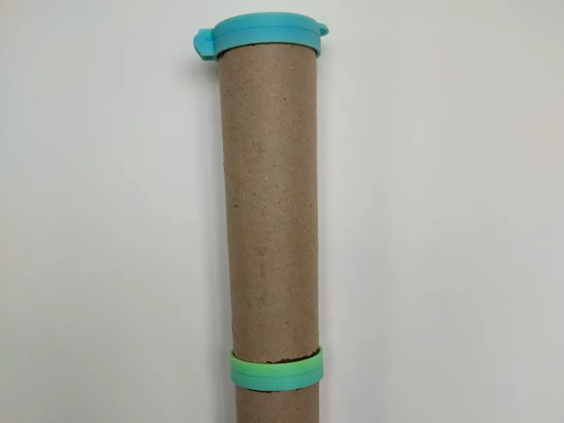 Paper towel empty roll box storage 