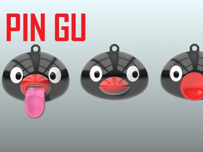 PinGu挂件、冰箱贴、毛巾架。