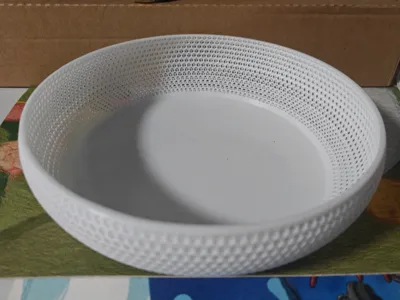 2nd-Gen Honeycomb Hollowed-Out Round Storage Bowl