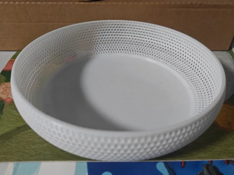 2nd-Gen Honeycomb Hollowed-Out Round Storage Bowl