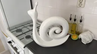 Abstract Snail