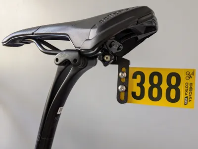 Bike Race Rear Number Holder GoPro