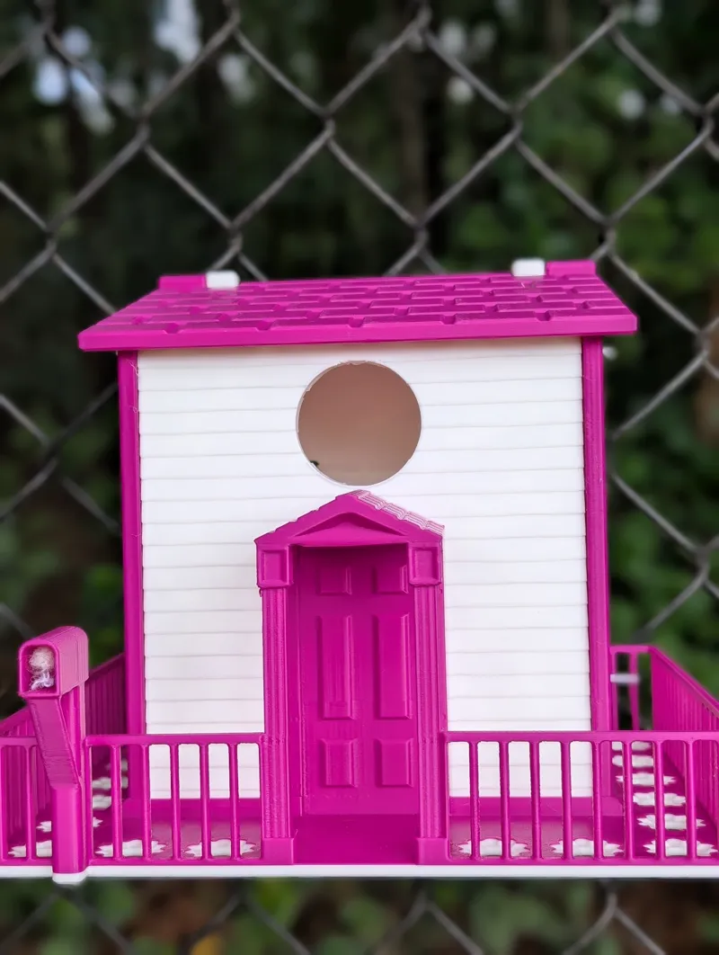 Birdhouse for bluebird, wren support free no CMS 