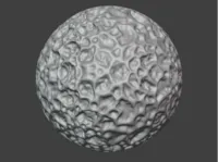 Balle anti-stress texturée VolcanoBall — photo 1