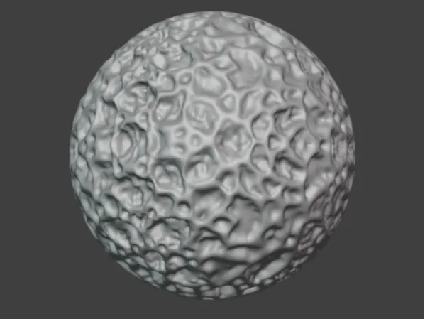 Balle anti-stress texturée VolcanoBall