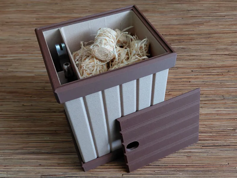 Fireplace lighter box