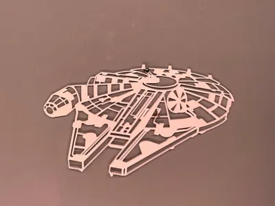Millenium Falcon Wall Art