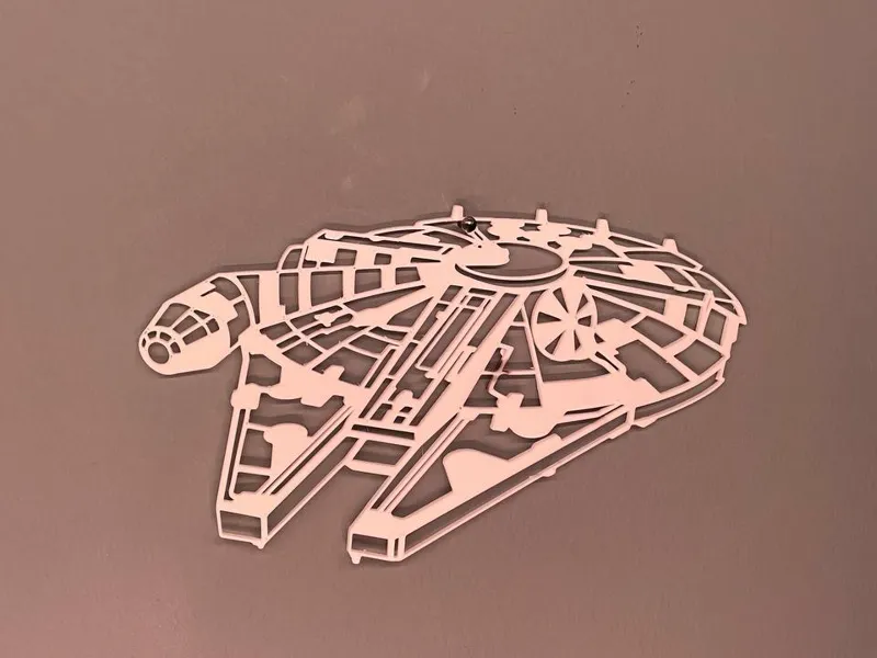 Millenium Falcon Wall Art