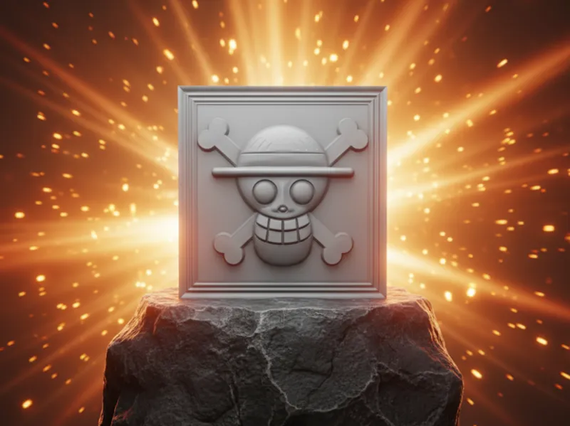 One Piece Pirate Flag Relief