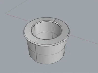 Air conditioner pipe cover for 65mm hole