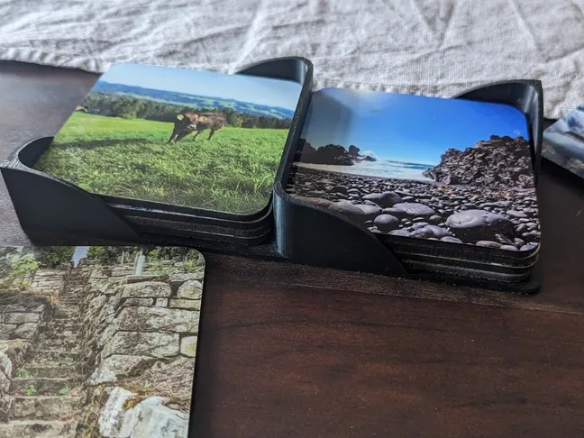 Coaster organizer 100 mm x 100 mm
