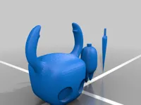 Figurine Hollow Knight avec épée — photo 1