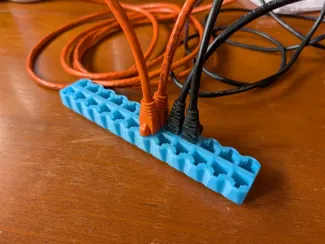 24 port ethernet/RJ45 switch organizer