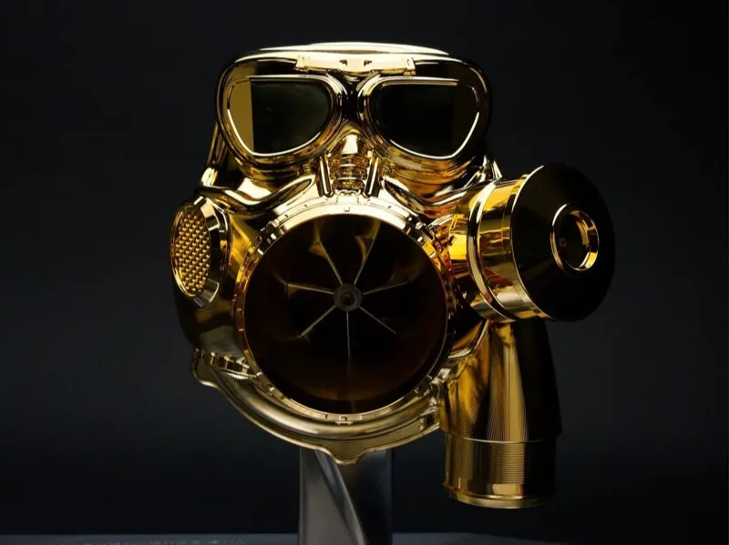 ThunderBunny // Verdichtergehäuse // Gold