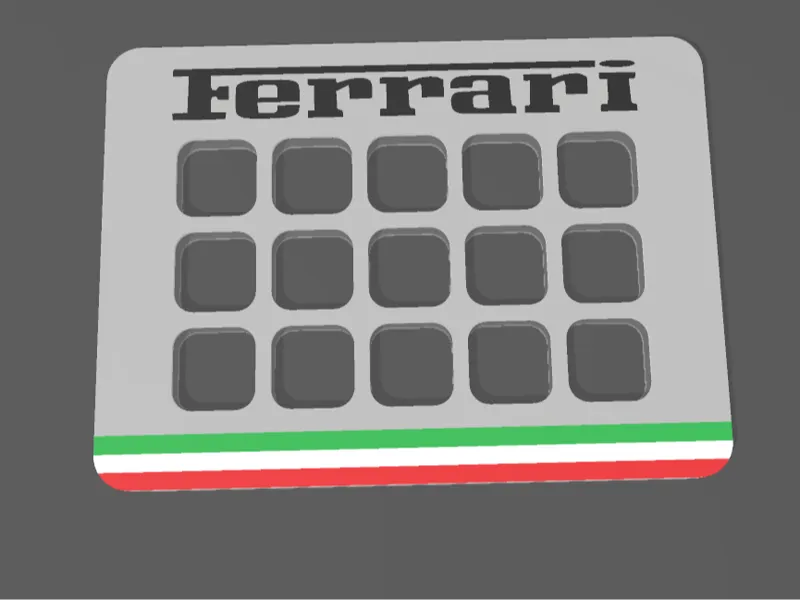 streamdeck cover ferrari 