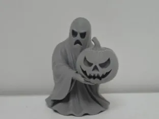 Ghost With Pumpkin