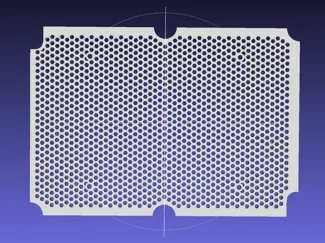 Grid for box - honeycomb