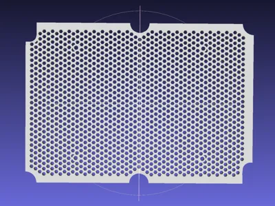 Grid for box - honeycomb