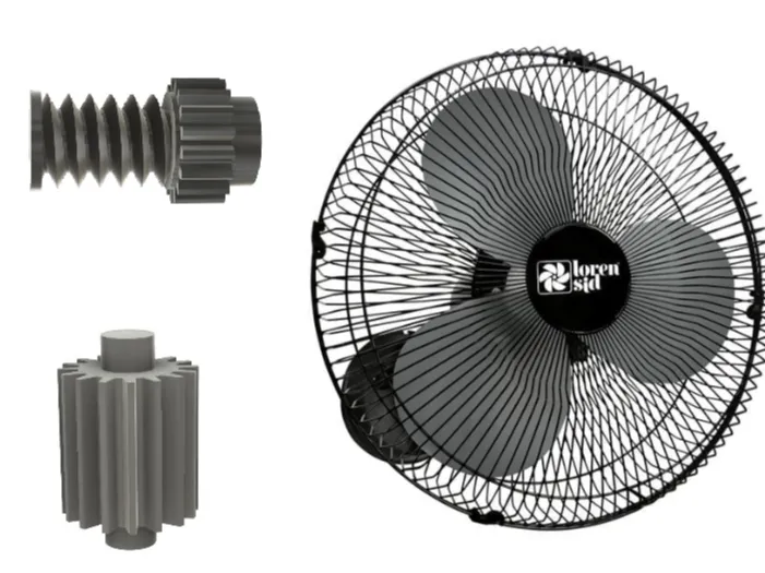 Engrenagem ventilador
