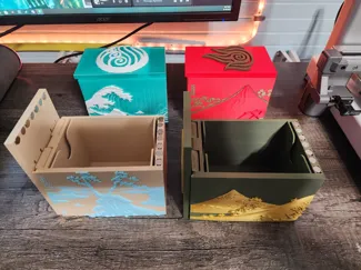 Avatar The Last Airbender Deck Boxes