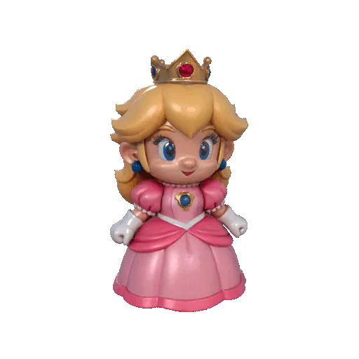 Mario: Princess Peach - Free 3D Print Model - MakerWorld
