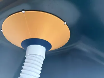Range hood exhaust adapter