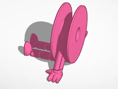 Articulated spool buddy