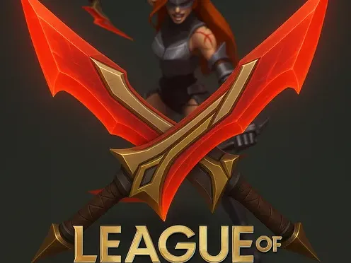 Katarina Chosen of the Wolf League WeaponCosplay 