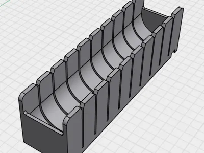 Sushi roll cutting guide