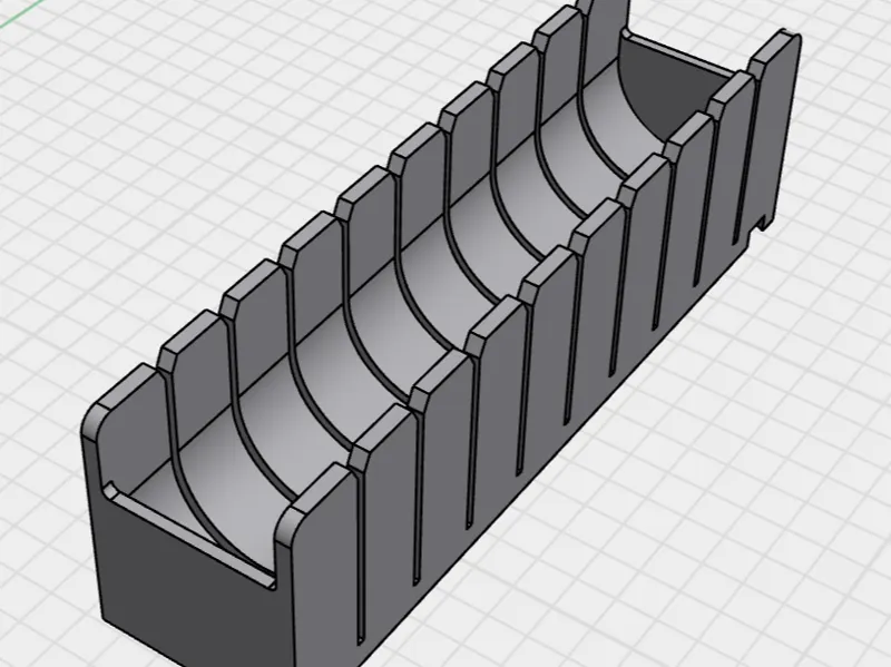 Sushi roll cutting guide