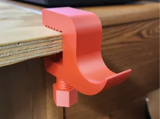 Desk Clamp headphone holder