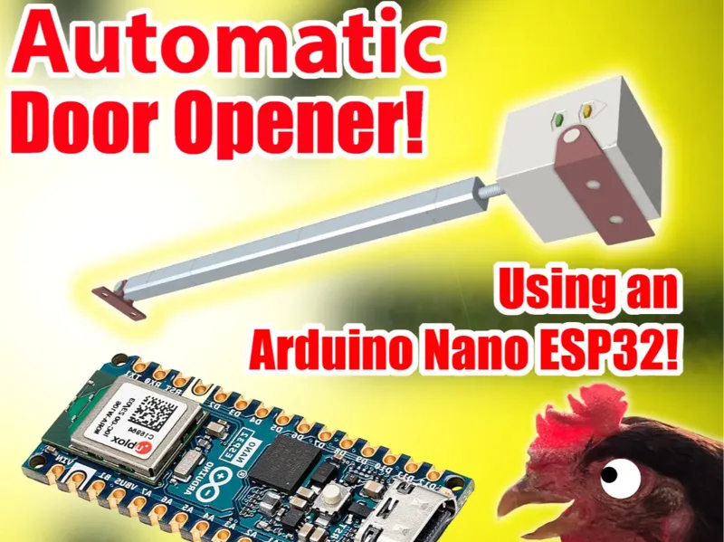 Smart Chicken Coop Door Opener