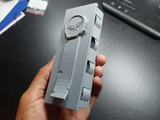 Tabletop Token Box w/ Snap-on Purity Seal Lid