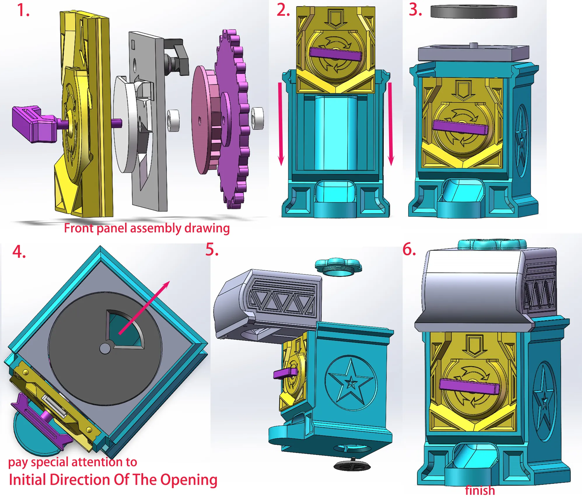 Candy Machine Basic Design candy machine & capsule toy machine by stephen_WS MakerWorld: Download ...