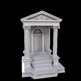 Majestic Roman Stone Arches Heritage Architecture