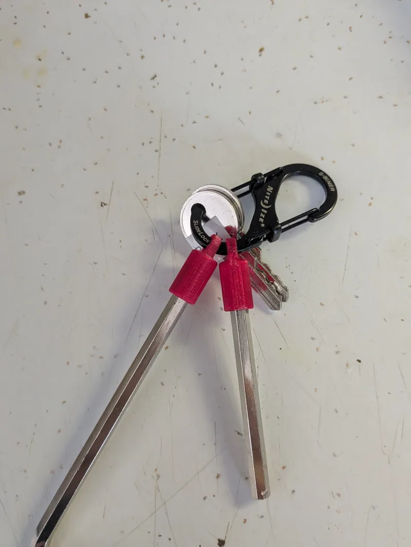 Roof Rack Allen Key Holder Keychain 5mm