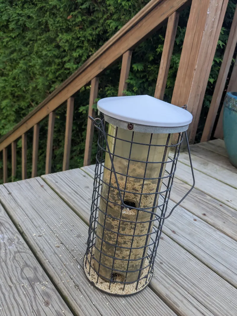Birdfeeder Cap Cover 86mm Opening