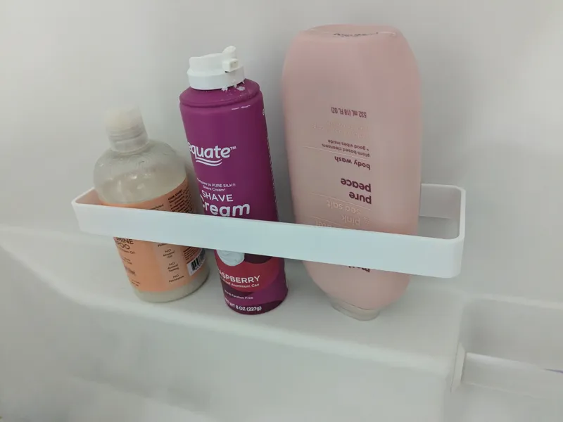 Shower Bottle Shelf Holding Strap - Command Strip