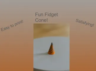 Easy fidget cones
