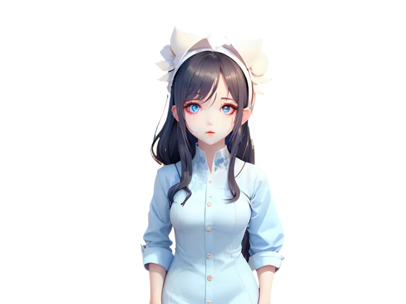 AIx小美女测试模型
